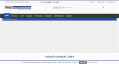 Desktop Screenshot of heni-werkzeuge.de