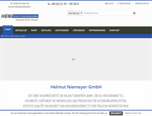 Tablet Screenshot of heni-werkzeuge.de